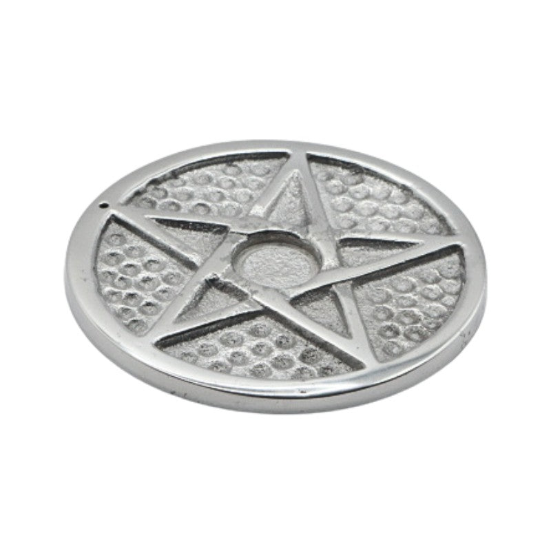aluminium pentacle incense holder