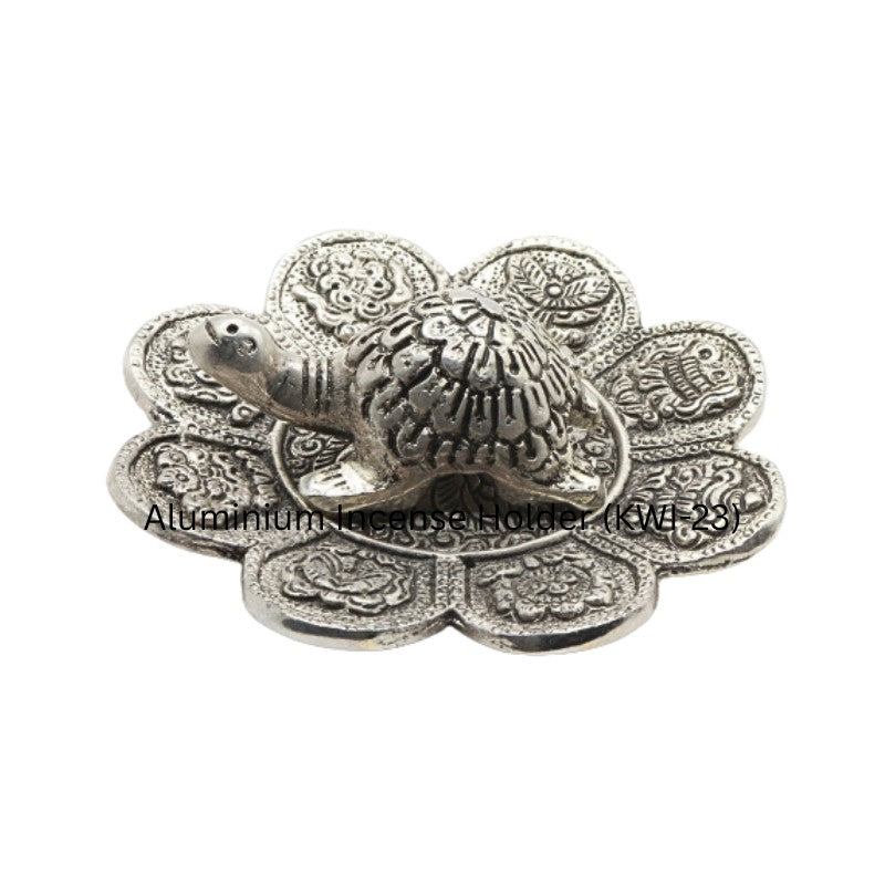 turtle aluminium incense burner