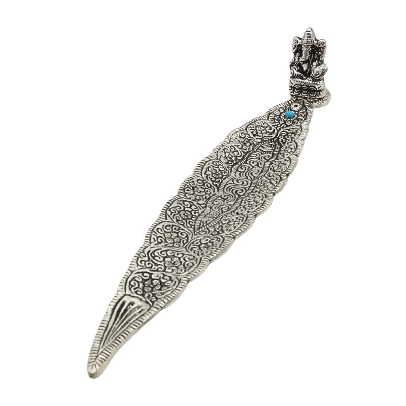 aluminium incense burner with ganesh