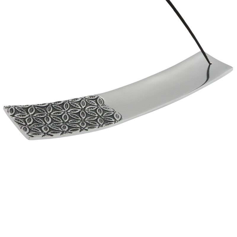 Aluminium Incense Burner/ Ash catcher - Flower of Life