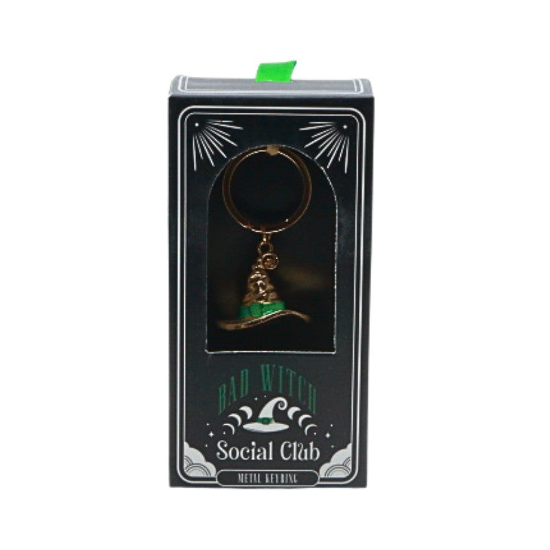 Bad Witch Hat Keyring