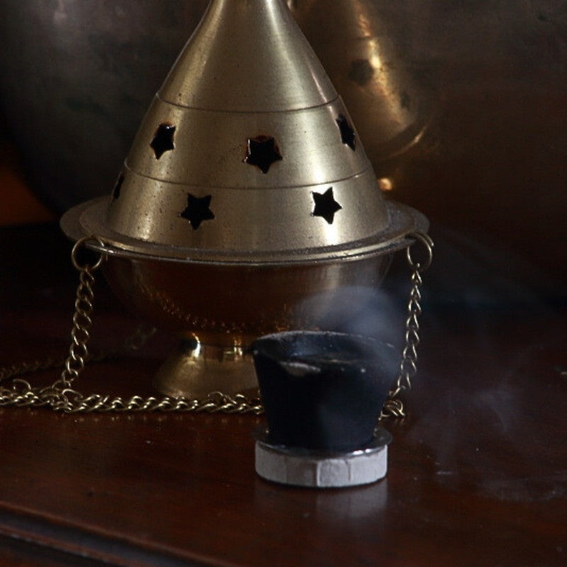 Smudge cup burning
