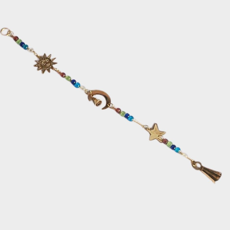 Brass Bells- Sun, moon & Star