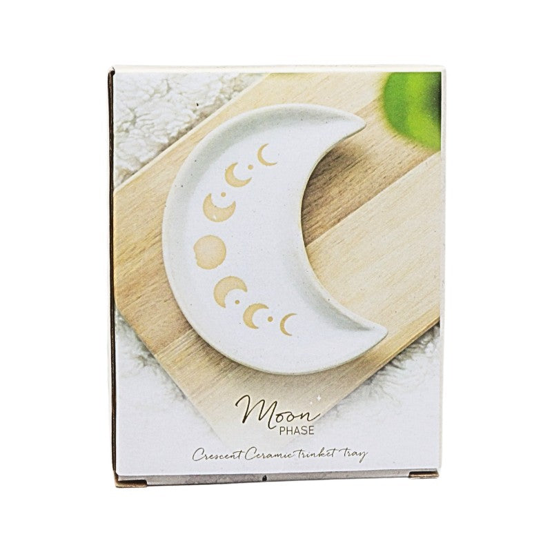 Box for Ceramic Moon Phases Trinket Dish