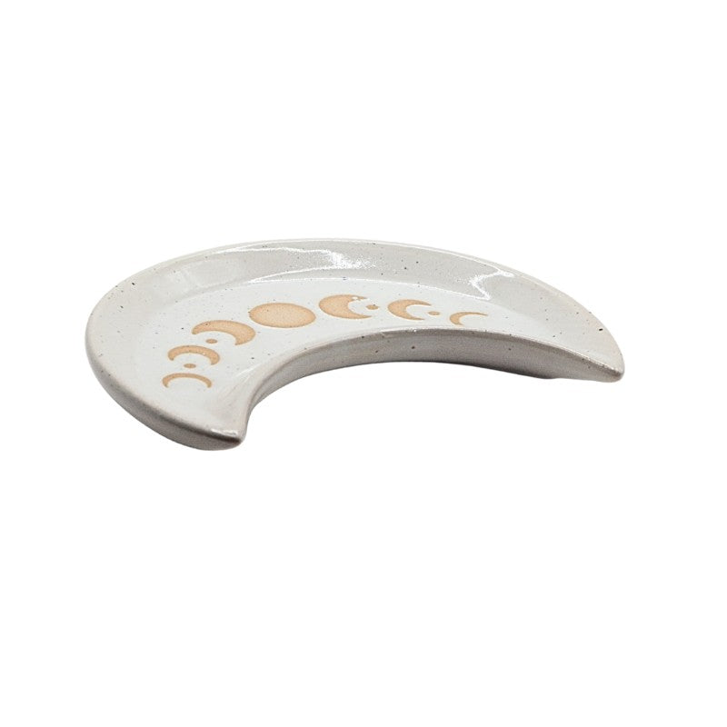 Ceramic Moon Phases Trinket Dish