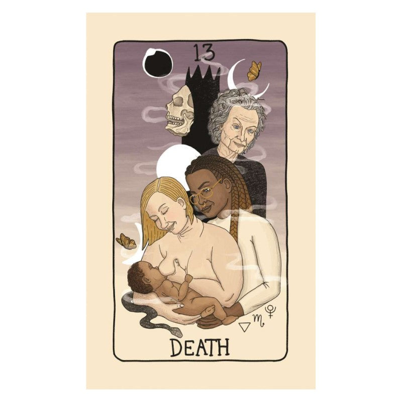 Death card from the Fifth Spirit tarot Deck-