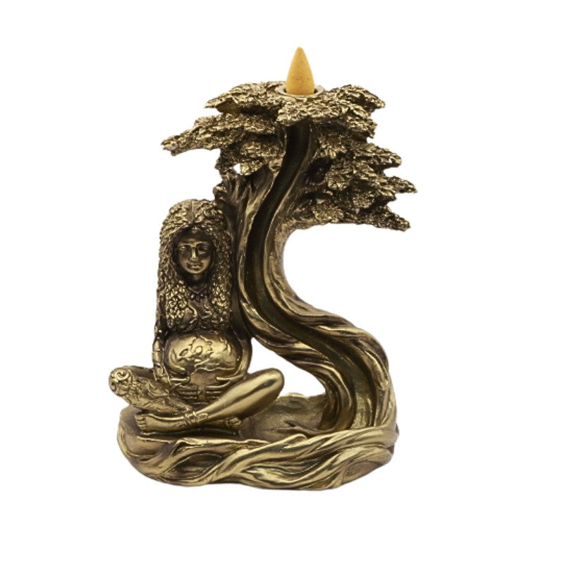 mother earth backflow incense burner