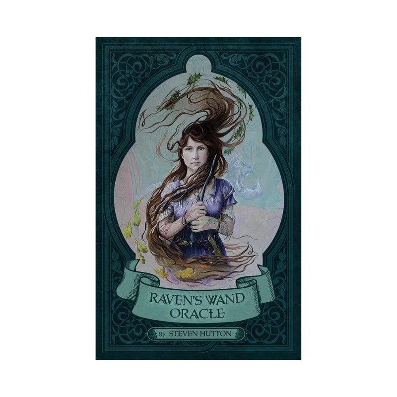 Raven's Wand Oracle Deck front cover of deck