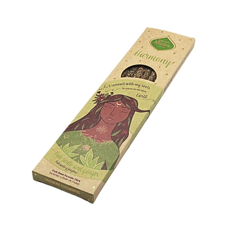 Five Elements Incense Sticks- Earth Harmony by Sagrada Madre