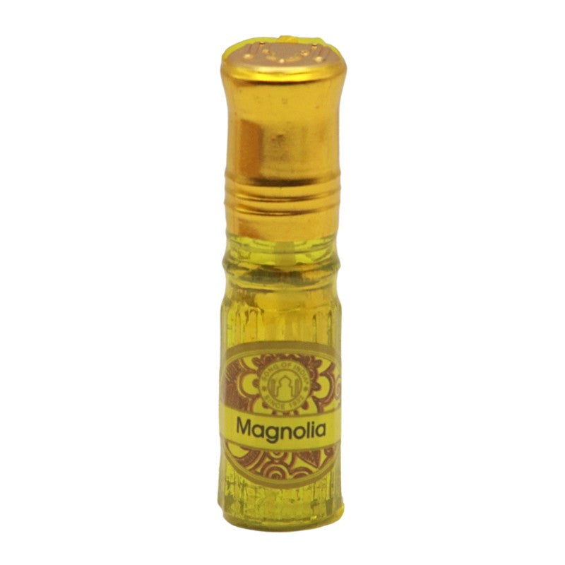 small perfume bottle with gold lid by Song Of India