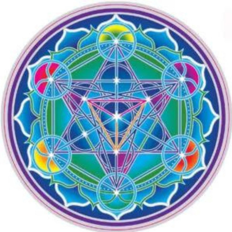Sunseal Metatron’s Cube window sticker