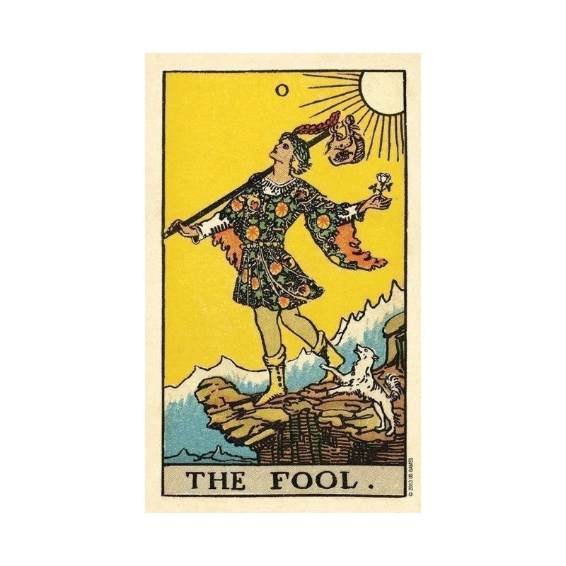 the fool card from The Smith-Waite Centennial Deck