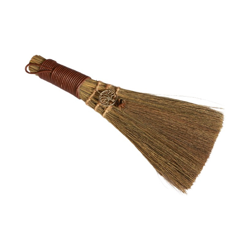 Witches Broom- Besom with Tree Of Life
