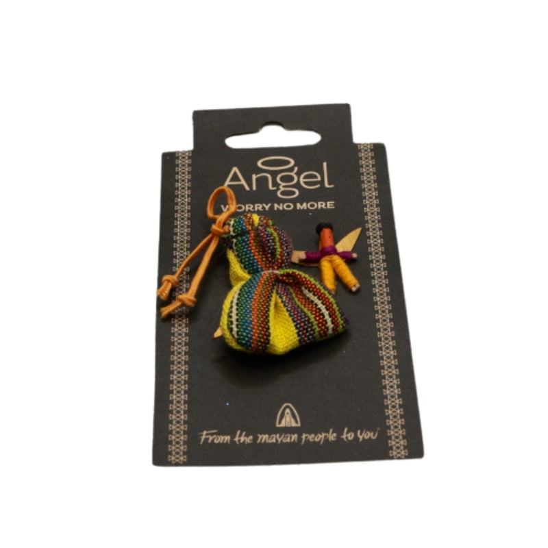 Handmade Guatemalan Worry Doll- Mini Angel