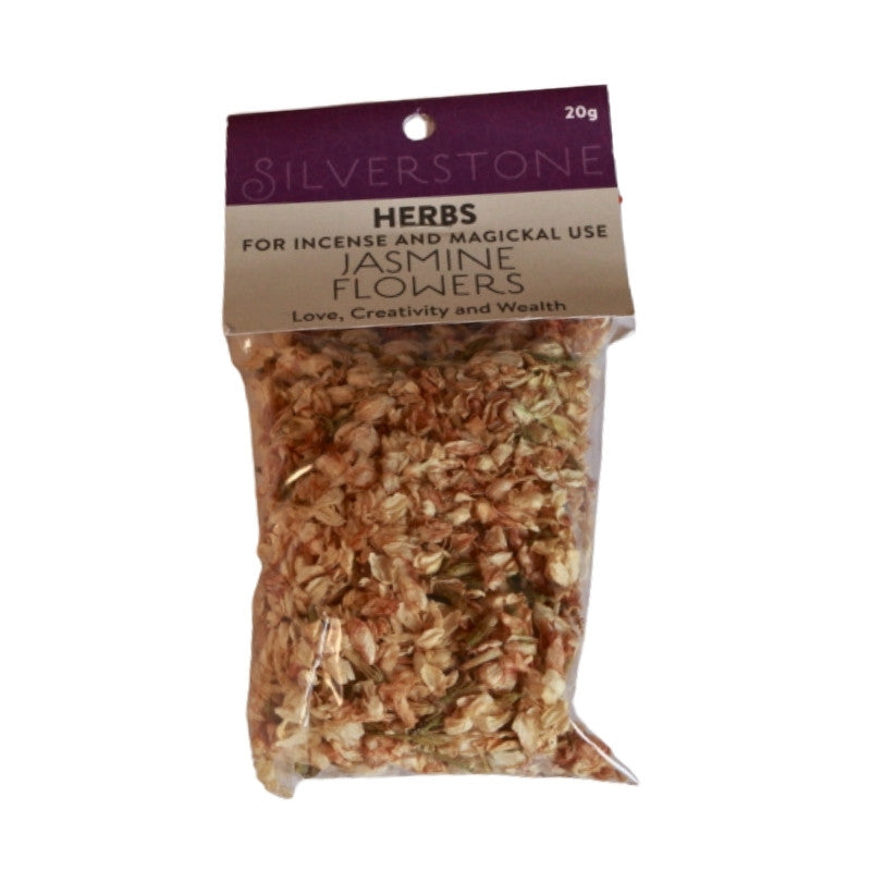 packet of loose herbs- jasmine flowers