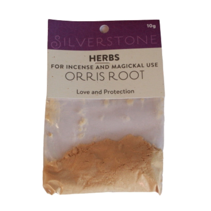 packet of orris root powder