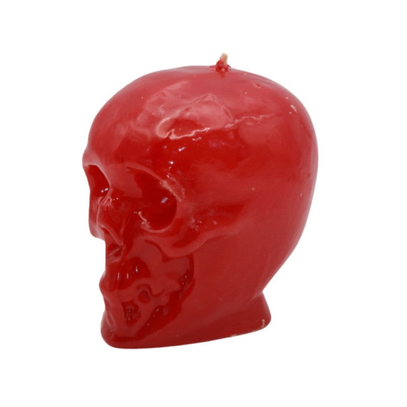 Red Skull Figure Spell Candle