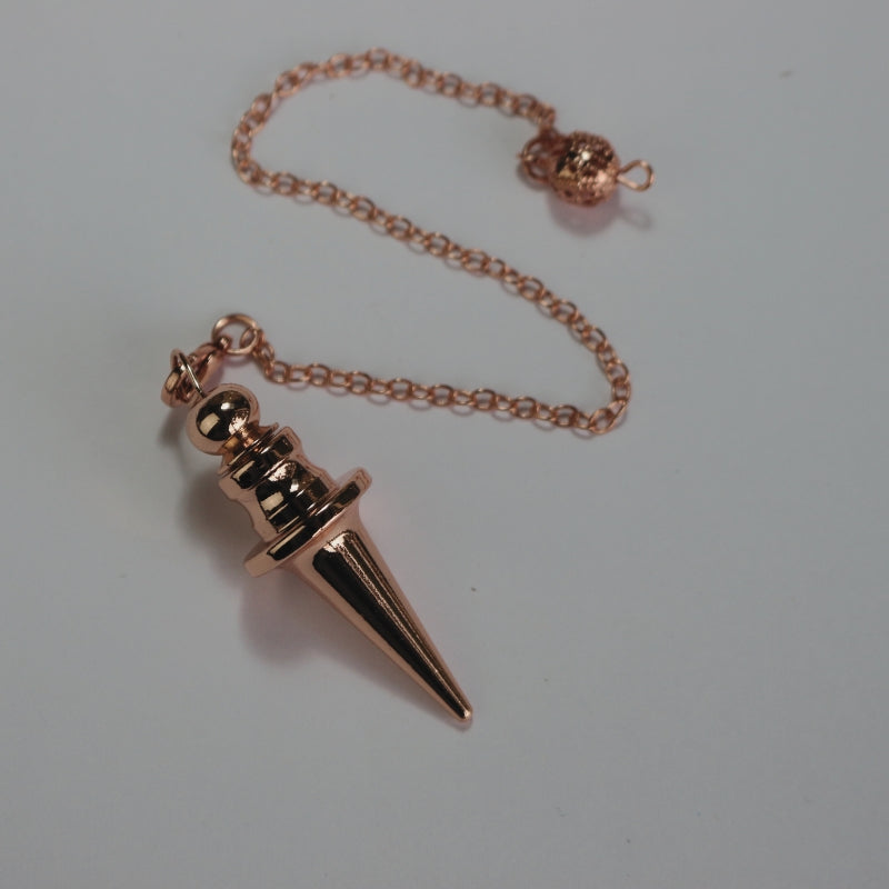 Rose Gold Pendulum- Dowsing and Divination, great for Reiki, Tarot, Wicca