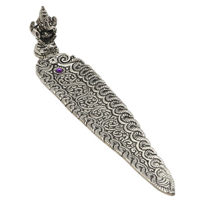 Aluminium Incense Burner with ganesh