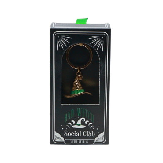 Bad Witch Hat Keyring
