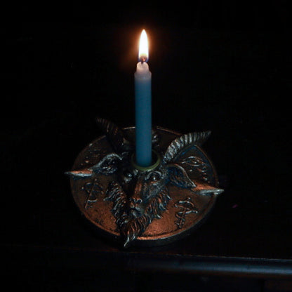 Baphomet Head Incense and Candle Holder
