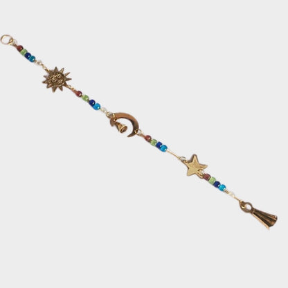 Brass Bells- Sun, moon & Star