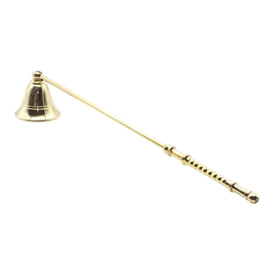 Brass Candle Snuffer with Brass Handle