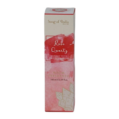 Healing Crystals Room Spray- Song of India -Rose Quartz