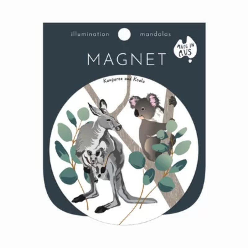 Harmony Magnet - Kangaroo & Koala