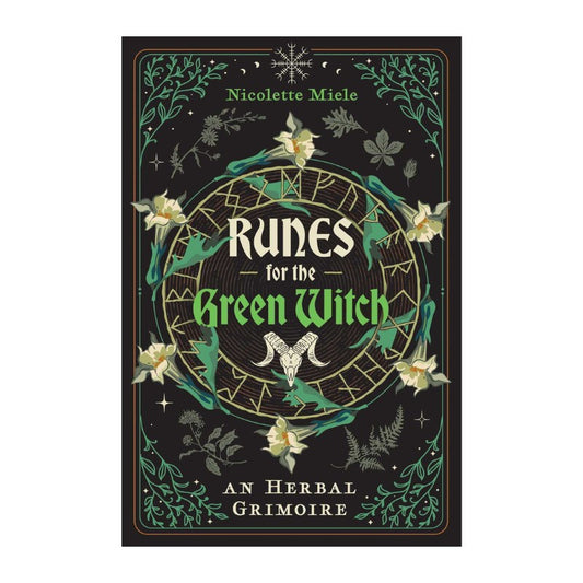Book- cover of Runes for the Green Witch