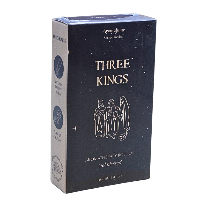 packaging box with lblue and white label