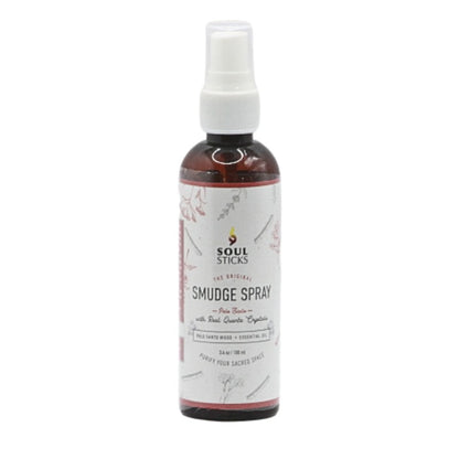 bottle of palo santo room spray 