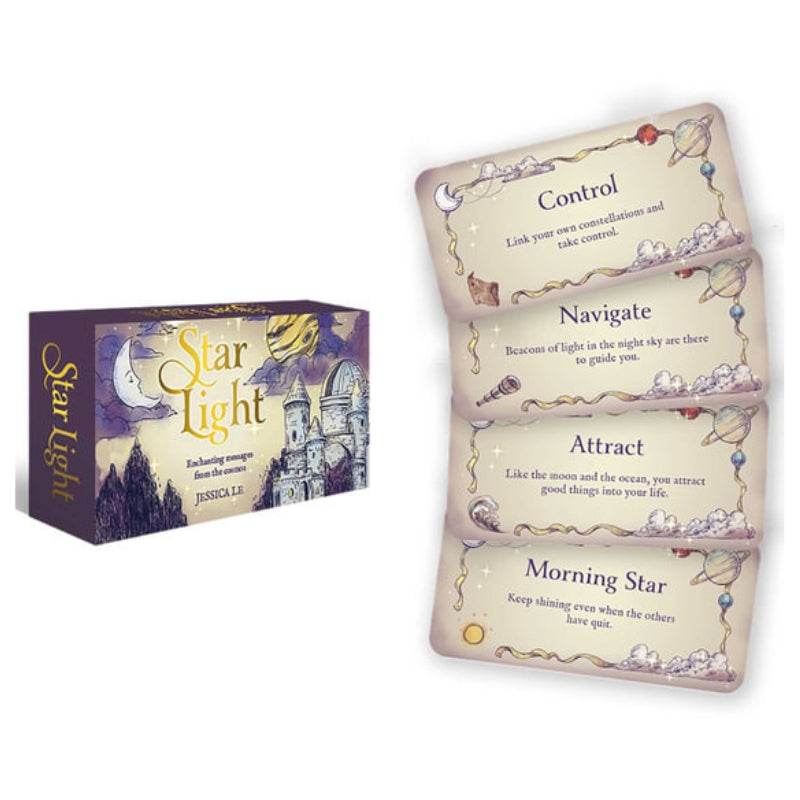 Star Light Mini Cards box with 4 cards