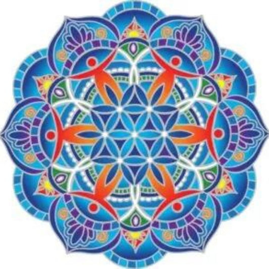 Sunseal Circle of Friends Window Sticker