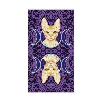 Back of Card from the Tarot of Pagan cats