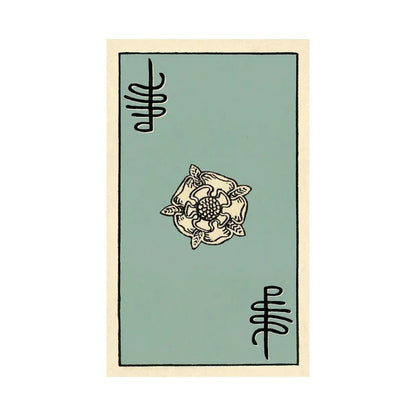 back of the cards from The Smith-Waite Centennial Deck
