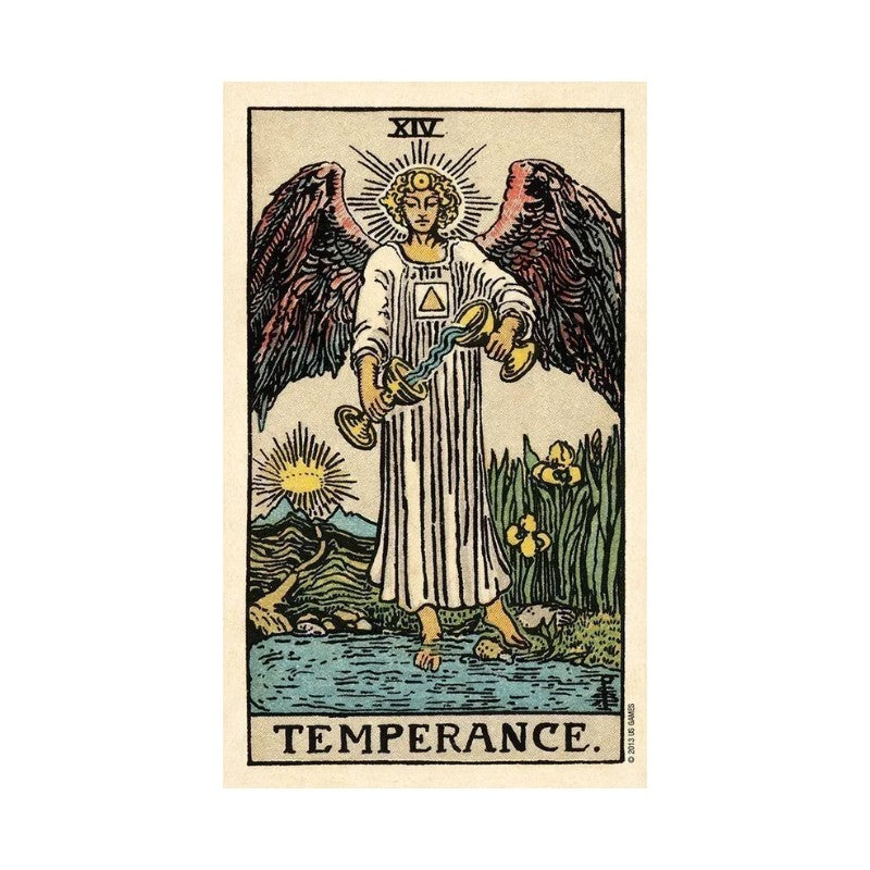 Temperance card from The Smith-Waite Centennial Deck