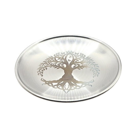 Tree of Life Altar Plate- Silver
