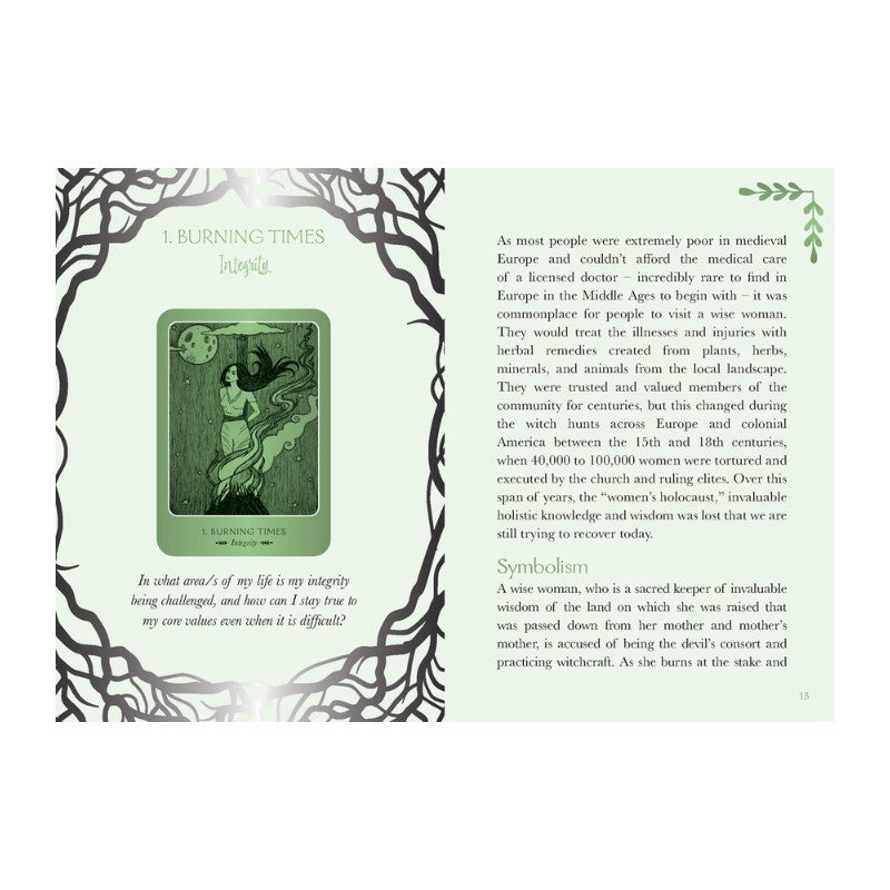 book description of oracle card