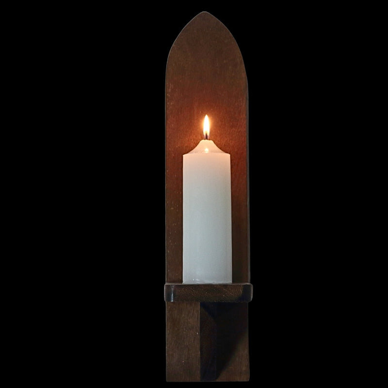 Unscented White Church Candle, Pillar Candle For Purification & Healing