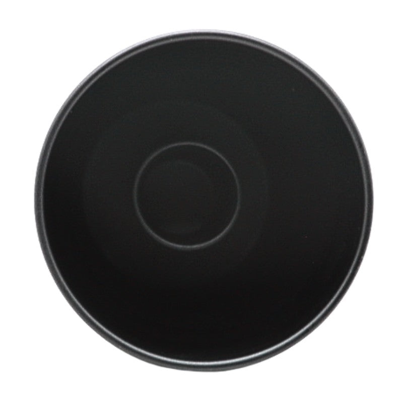 Inside an iron smudge bowl 