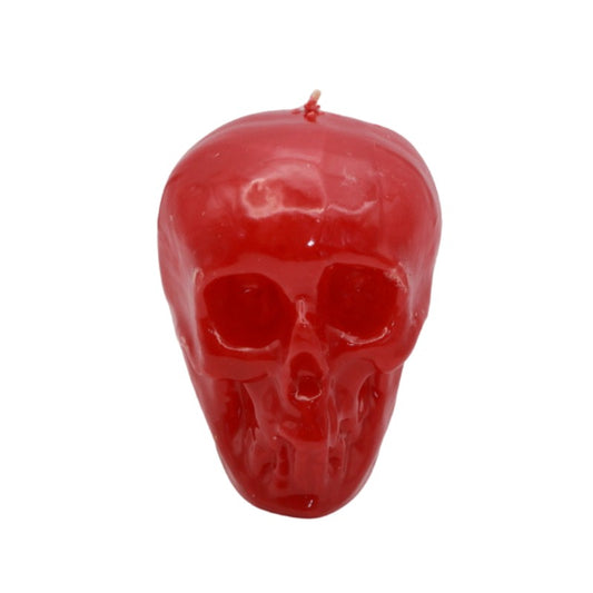 Red Skull Figure Spell Candle