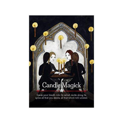 candle magick oracle card from seasons of the witch oracle deck